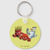 アクア10代のハンガーフォースアニメグラフィック キーホルダー (正面)