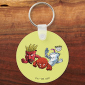 アクア10代のハンガーフォースアニメグラフィック キーホルダー (正面)