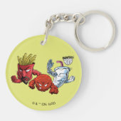 アクア10代のハンガーフォースアニメグラフィック キーホルダー (裏面)