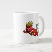 アクア10代のハンガーフォースアニメグラフィック ジャンボコーヒーマグカップ (正面右)