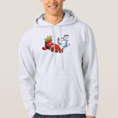 アクア10代のハンガーフォースアニメグラフィック パーカ (正面)