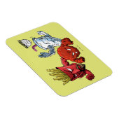 アクア10代のハンガーフォースアニメグラフィック マグネット (右側)