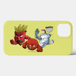 アクア10代のハンガーフォースアニメグラフィック iPhone 13ケース
