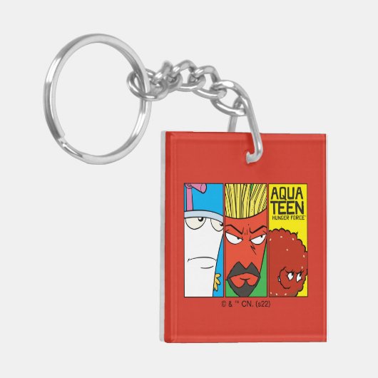 アクア10代のハンガーフォースキャラクターパネルグラフィック キーホルダー (正面左)