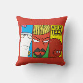 アクア10代のハンガーフォースキャラクターパネルグラフィック クッション (裏面)