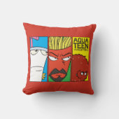 アクア10代のハンガーフォースキャラクターパネルグラフィック クッション (正面)