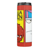 アクア10代のハンガーフォースキャラクターパネルグラフィック タンブラー (裏面)