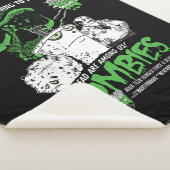 アクア10代のハンガーフォースゾンビズポスター シェルパブランケット (3/4)