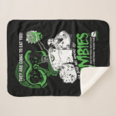 アクア10代のハンガーフォースゾンビズポスター シェルパブランケット (正面(横))