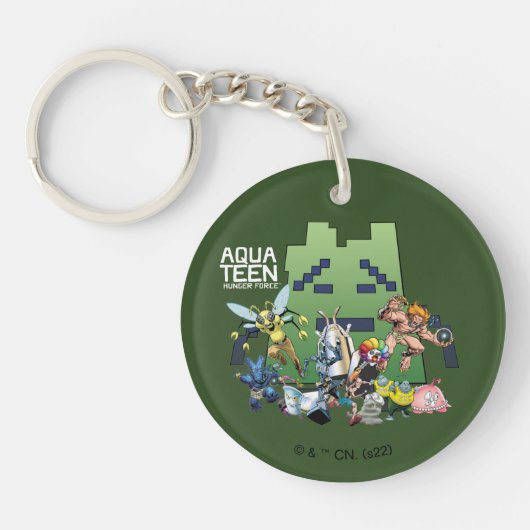 アクア10代のハンガーフォースビラン キーホルダー (正面)