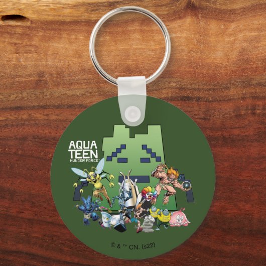 アクア10代のハンガーフォースビラン キーホルダー (正面)