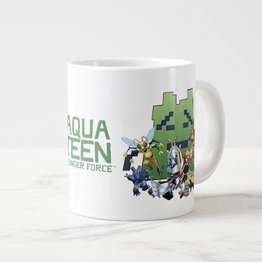 アクア10代のハンガーフォースビラン ジャンボコーヒーマグカップ (正面右)