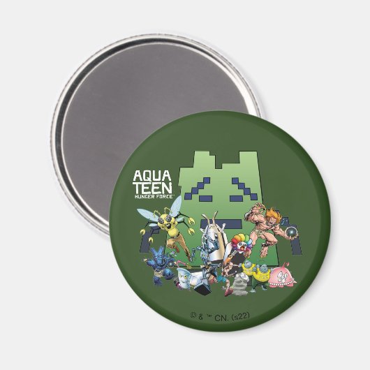 アクア10代のハンガーフォースビラン マグネット (正面/裏面)