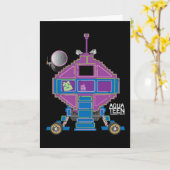 アクア10代のハンガーフォースムーンニテスカー カード (黄色い花)