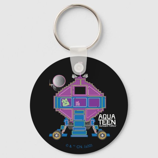 アクア10代のハンガーフォースムーンニテスカー キーホルダー (正面)