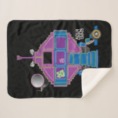 アクア10代のハンガーフォースムーンニテスカー シェルパブランケット (正面(横))