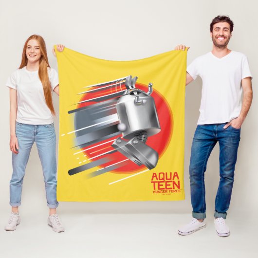 アクア10代のハンガーフォースラボット フリースブランケット (インサイチュ)