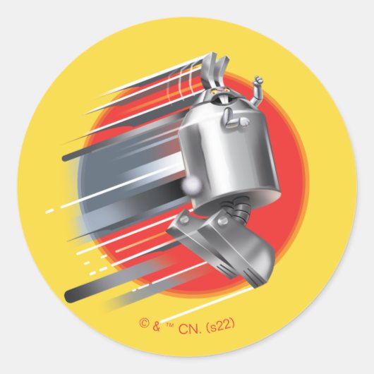 アクア10代のハンガーフォースラボット ラウンドシール (正面)