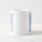 アクア10代のハンガーフォース可視フリロックポスター ジャンボコーヒーマグカップ (正面)