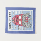 アクア10代のハンガーフォース可視フリロックポスター タペストリー (正面(横))