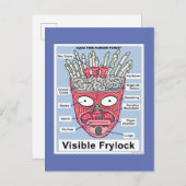 アクア10代のハンガーフォース可視フリロックポスター ポストカード (正面/裏面)