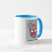 アクア10代のハンガーフォース可視フリロックポスター マグカップ (正面右)