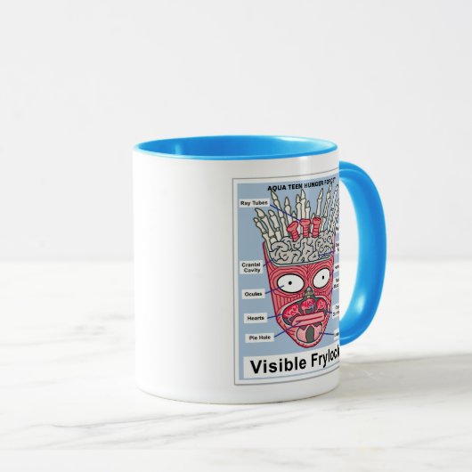 アクア10代のハンガーフォース可視フリロックポスター マグカップ (正面右)