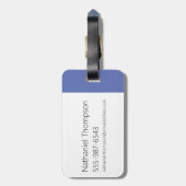 アクア10代のハンガーフォース可視フリロックポスター ラゲッジタグ (裏面縦)