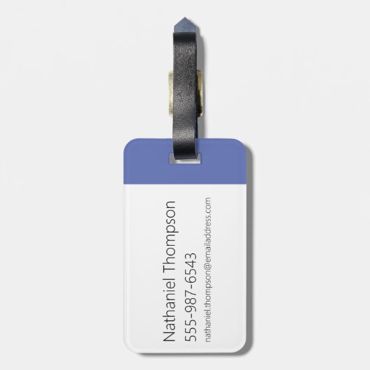 アクア10代のハンガーフォース可視フリロックポスター ラゲッジタグ (裏面縦)