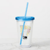 アクア10代のハンガーフォース爆発性グラフィック アクリルタンブラー (裏面)