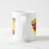 アクア10代のハンガーフォース爆発性グラフィック ジャンボコーヒーマグカップ (裏面)