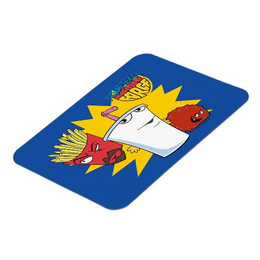 アクア10代のハンガーフォース爆発性グラフィック マグネット (左側)