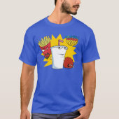 アクア10代のハンガーフォース爆発性グラフィック Tシャツ (正面)