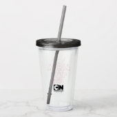 アクア10代のハンガーフォース象形文字 アクリルタンブラー (裏面)