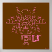 アクア10代のハンガーフォース象形文字 ポスター (正面)