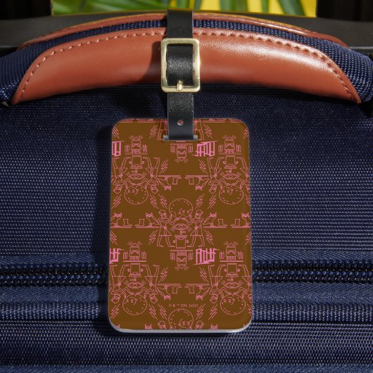 アクア10代のハンガーフォース象形文字 ラゲッジタグ (正面インサイチュ2)