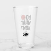 アクア10代のハンガーフォースMeatwad "Do What Now?" タンブラーグラス (裏面)