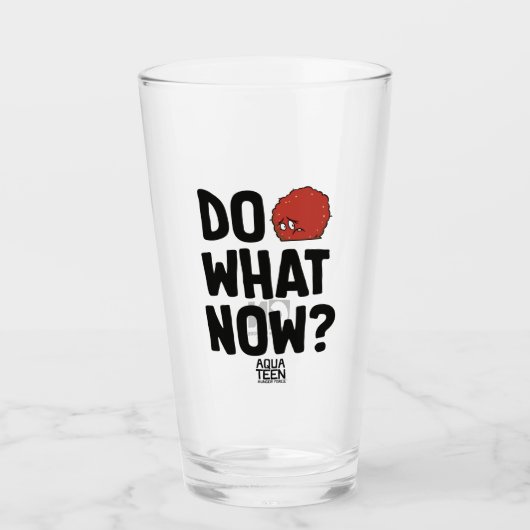 アクア10代のハンガーフォースMeatwad "Do What Now?" タンブラーグラス (正面)