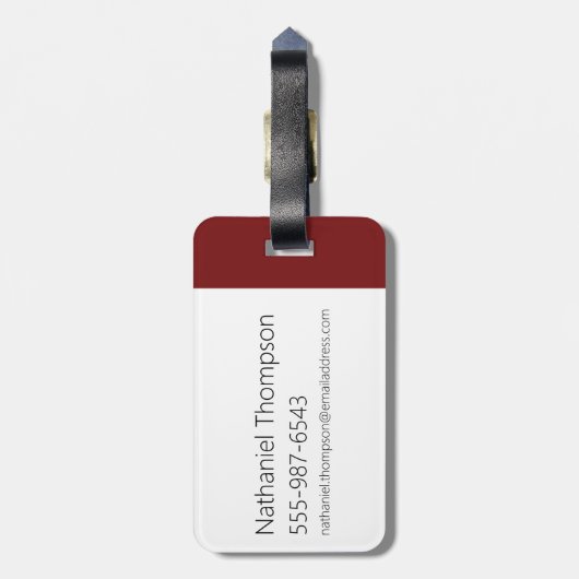 アクア10代のハンガーフォースMeatwad "Do What Now?" ラゲッジタグ (裏面縦)