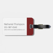 アクア10代のハンガーフォースMeatwad "Do What Now?" ラゲッジタグ (裏面横)