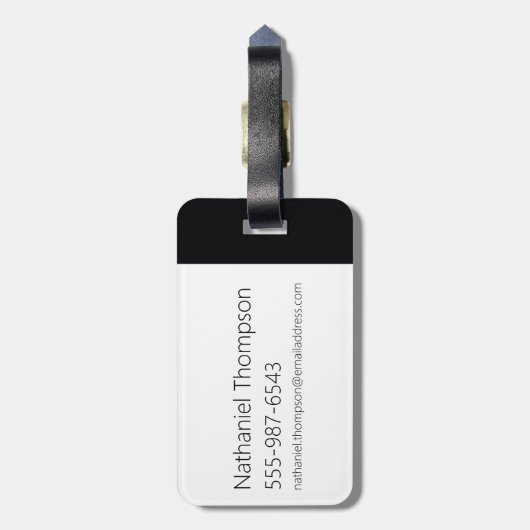 アクア10代のハンガーフォースMooninitesゲームロゴ ラゲッジタグ (裏面縦)