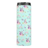 アクア |かわいいレインボーユニコーンサーマルタンブラー タンブラー (裏面)