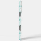 アクア コケット ボウズ ストライプ モノグラム Case-Mate iPhoneケース (裏面 / 右)