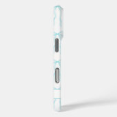 アクア コケット リボン モノグラム Case-Mate iPhoneケース (裏面 / 右)