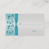 アクア&シルバープレイスカード プレイスカード (裏面)