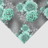 アクア&シルバー系デザイン4 薄葉紙 (詳細)