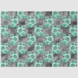 アクア&シルバー系デザイン4 薄葉紙