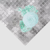 アクア&シルバー系デザイン8 薄葉紙 (詳細)