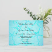 アクア·ターコイズ·ス結婚ターフィッシュ 招待状 (スタンド正面)