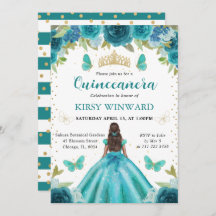 アクア&ティール（緑がかった色）ドレスダークスキンプリンセスキンセアニェラ